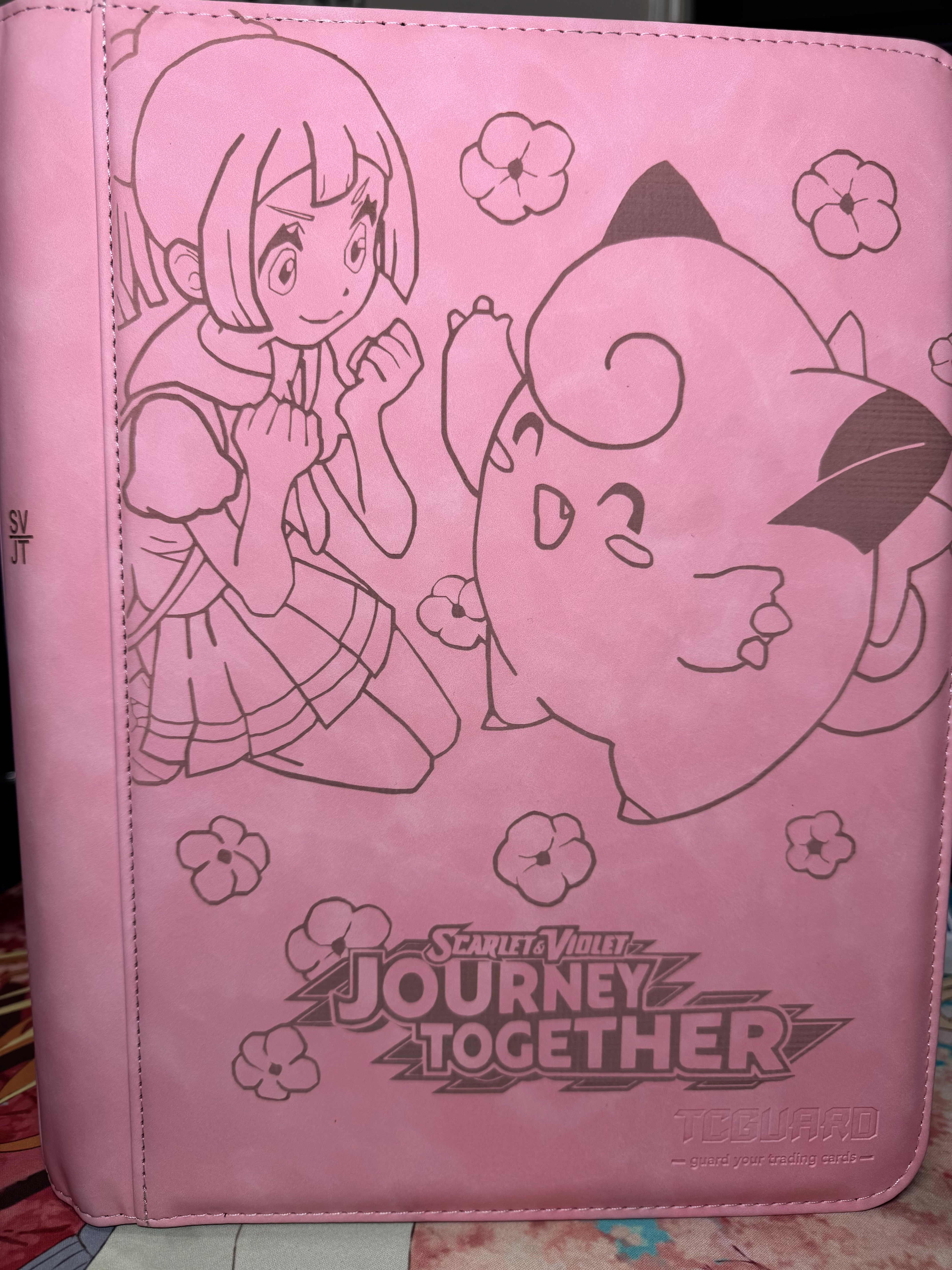 Journey Together Master Set Binder - Pink Tilted Rips Journey Together Master Set Binder - Pink Tilted Rips