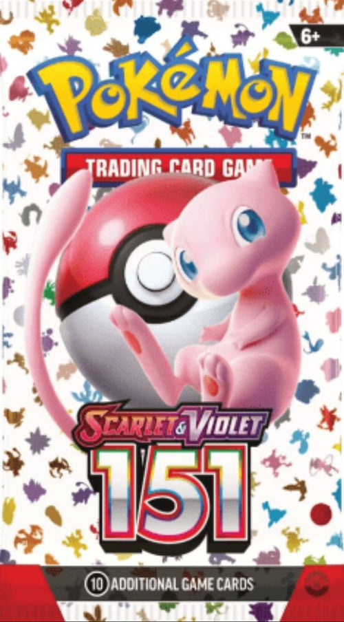 151 Booster Pack - SV: Scarlet & Violet 151 (MEW) Tilted Rips 151 Booster Pack - SV: Scarlet & Violet 151 (MEW) Tilted Rips