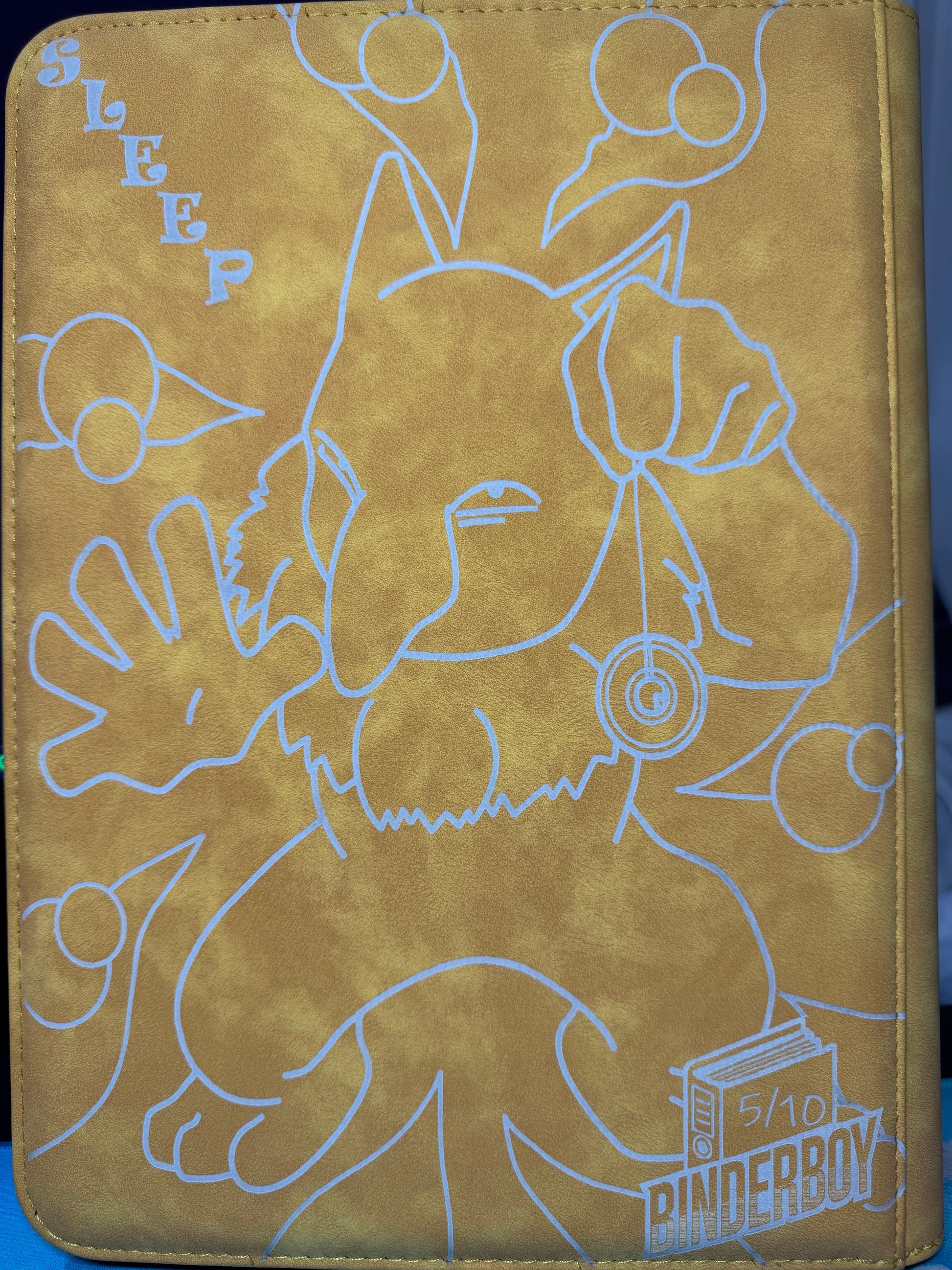 Pikachu / Hypno - Special Edition Binder Tilted Rips Pikachu / Hypno - Special Edition Binder Tilted Rips