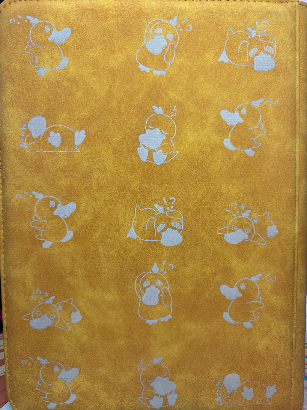 Misty's Psyduck Binder - Yellow - Pokémon