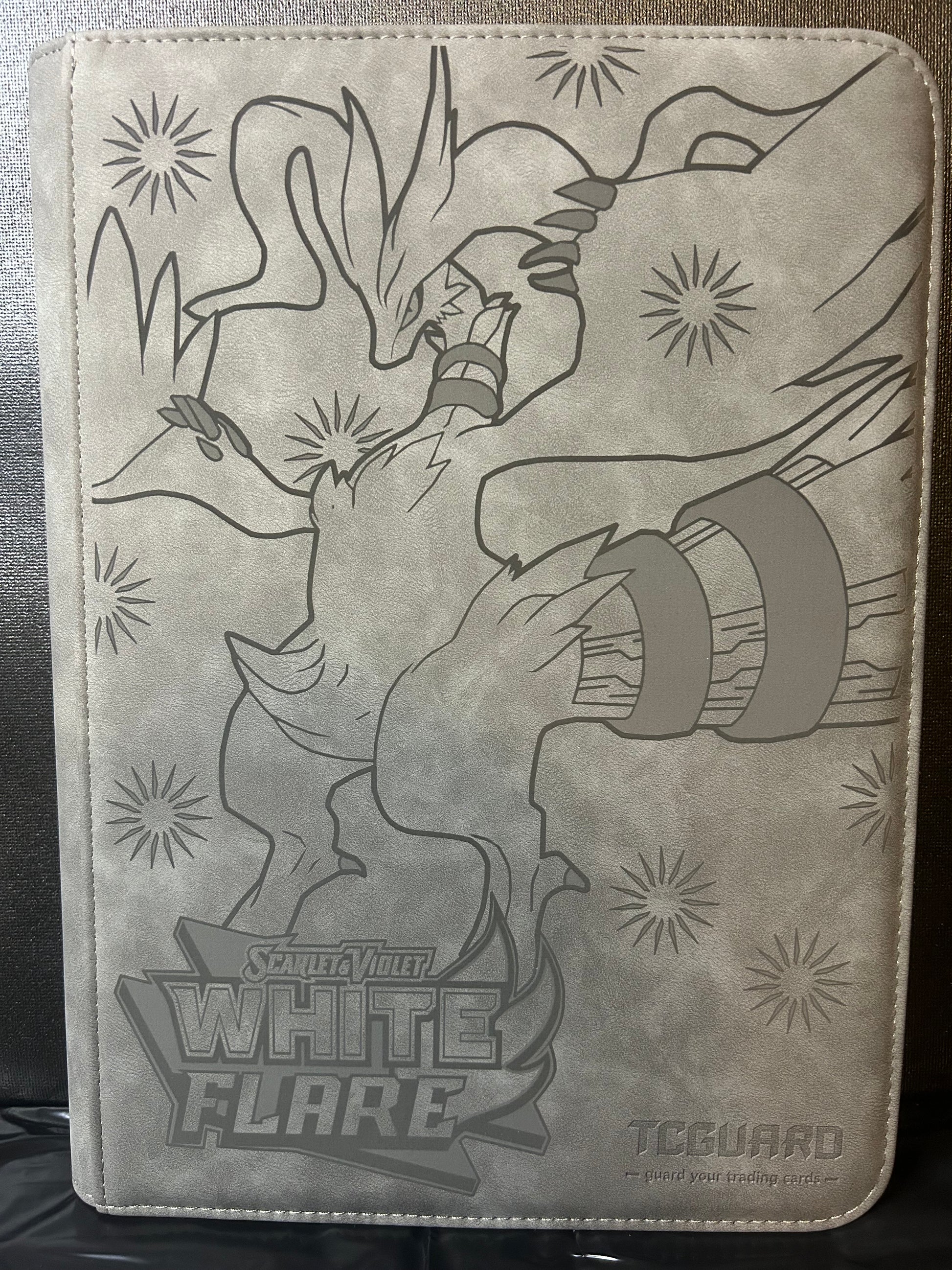White Flare Master Set Binder - Grey