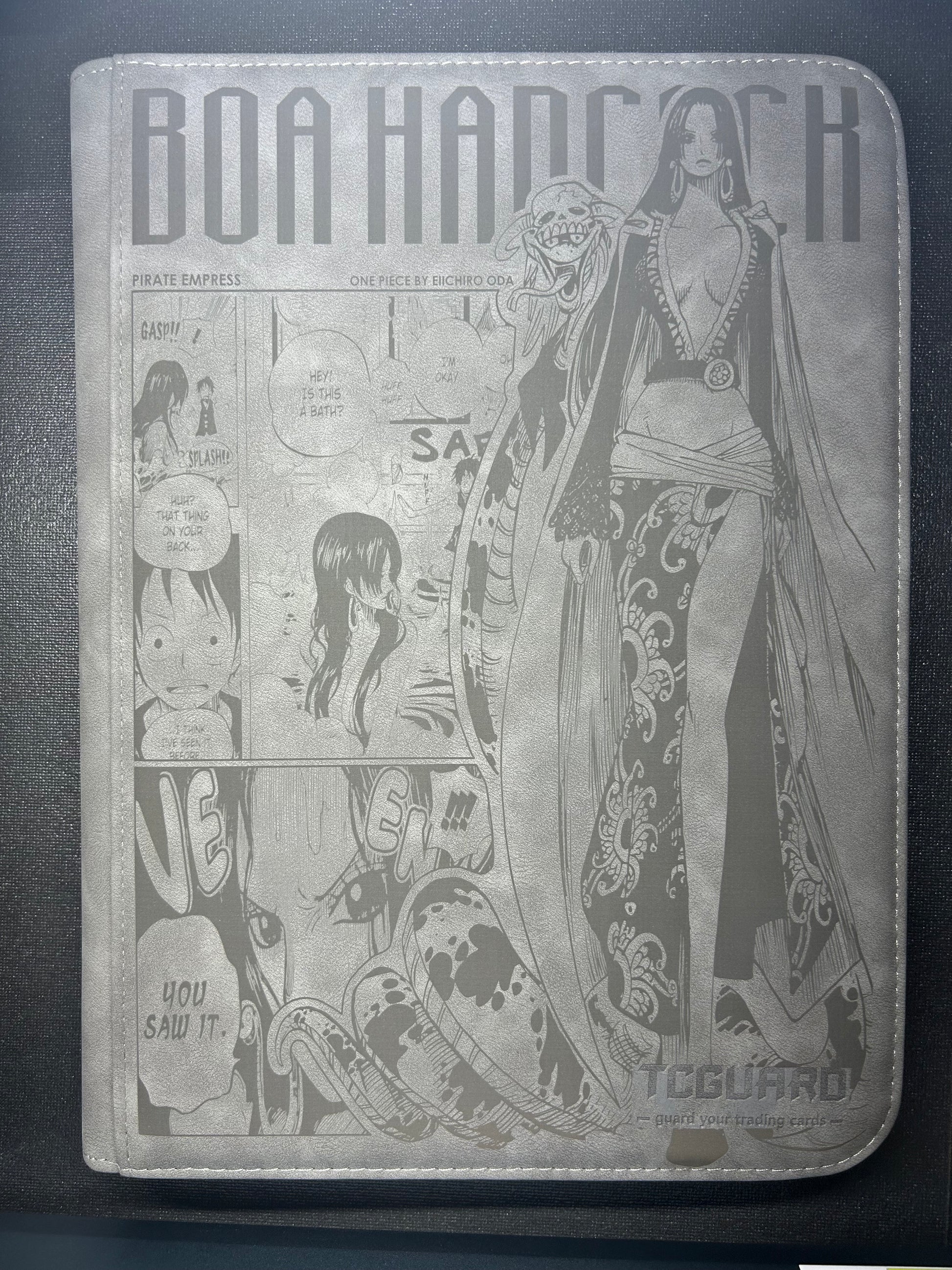 Boa Hancock - One Piece Binder - Grey