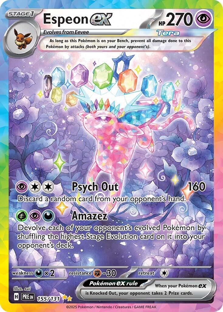 Prismatic Evolutions Accessory Pouch Special Collection - SV: Prismatic Evolutions (PRE)