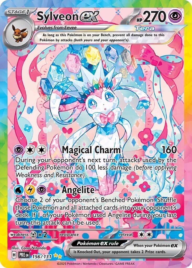 Prismatic Evolutions Accessory Pouch Special Collection - SV: Prismatic Evolutions (PRE)